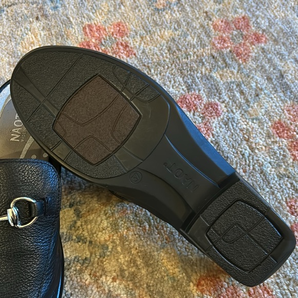 Naot leather slides. - Picture 2 of 6